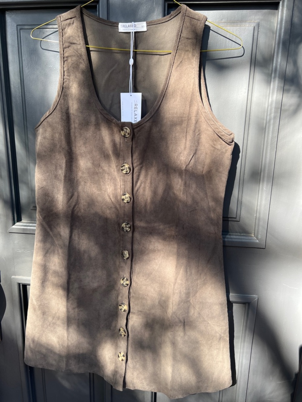 LA RELAXED Jemima Stone Cord Jumper